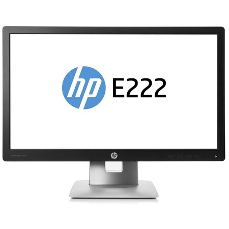 Monitor 22" HP EliteDisplay E222 s IPS panelem, HDMI, DPP, VGA, USB rozbočovač, antireflexní filtr