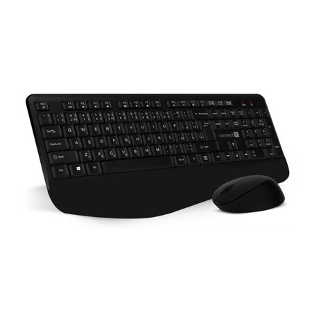 Connect IT Combo bezdrátová klávesnice + myš (+1x AAA +1x AA baterie) CZ/SK - černá