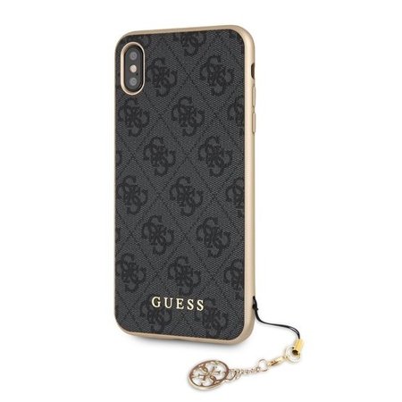 Guess Charms Hard Case 4G Grey pro iPhone XS Max