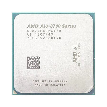 AMD A10-8700P 3.50 GHz, Socket AM4