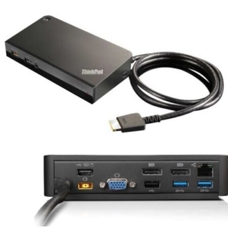 Lenovo ThinkPad OneLink+ Dock (40A4) / / / / Černá