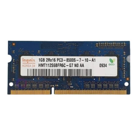 Hynix 1GB DDR3 PC8500 1066MHz SODIMM CL7