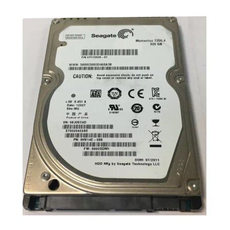 Seagate Momentus ST9320423AS 2,5 palců - 320GB HDD