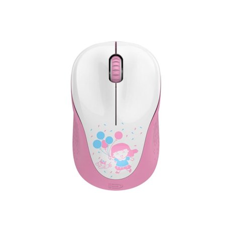 Bezdrátová myš D V10 - růžová