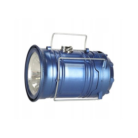 Nouzová svítilna SOLAR CAMPING EMERGENCY LAMP - modrá