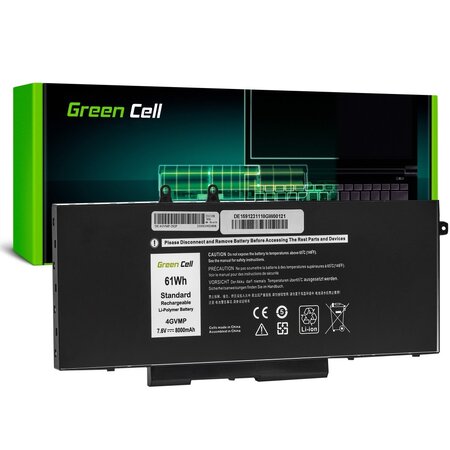 Green Cell 4GVMP baterie pro Dell Latitude 5400 5410 5500 5510 Precision 3540 3550