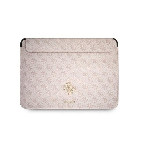 Guess PU 4G Metal Logo Computer Sleeve 13" Pink