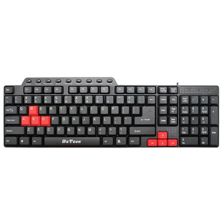 Herní klávesnice DE6086 - EN/černá