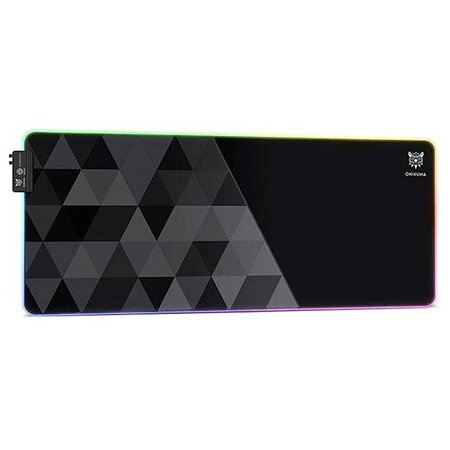 Herní podložka pod myš Onikuma MP006 s RGB podsvícením - černá