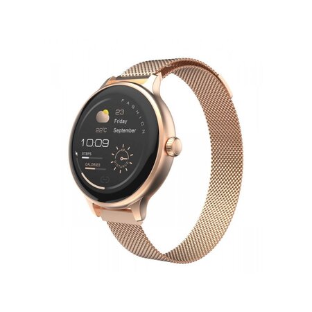 Chytré hodinky Carneo Hero mini HR+, zlatorůžová