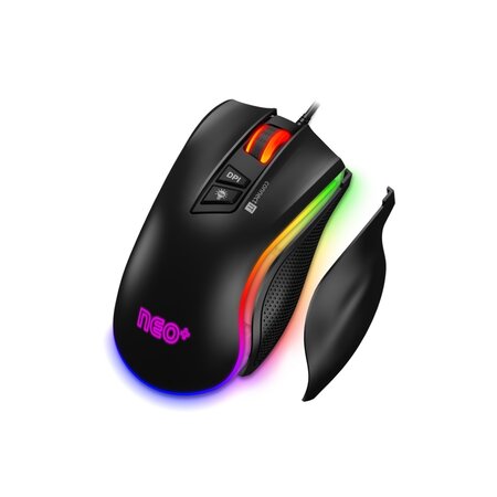Connect IT NEO+ profesionální optická herní myš + SW, 7200 DPI - černá