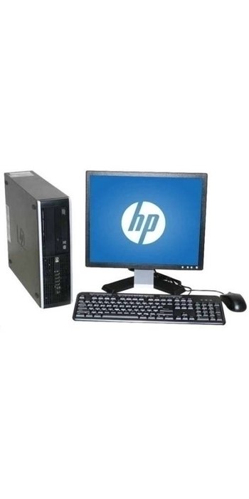Výhodná PC sestava HP Compaq 8000 Elite Intel Core2Duo 2,93 / 4 GB RAM / 250 GB HDD / DVD / Windows 10 Professional + klávesnice a myš