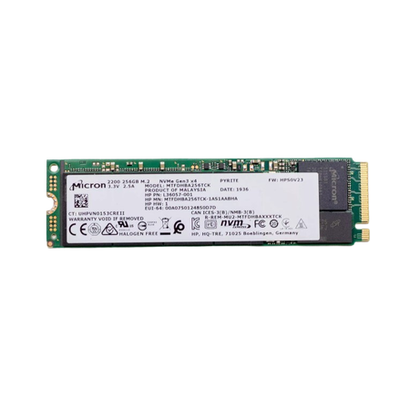 Micron 256GB M.2 NVMe PCIe SSD 2280