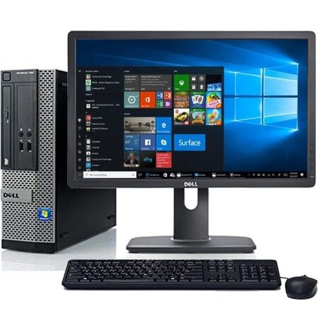 Kancelářská PC sestava Dell OptiPlex 9020 SFF Intel Core i5 3,6 GHz / 8 GB RAM / 256 GB SSD / DVD-RW / Windows 10 Prof. + 22" monitor