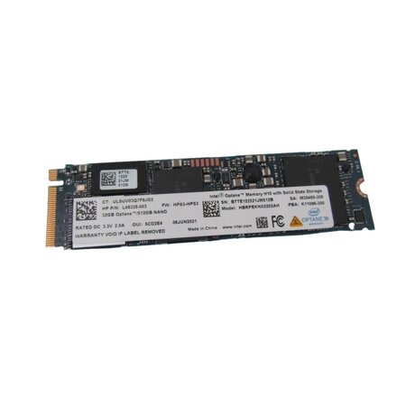 HP 512GB M.2 NVMe SSD 2280 PCIe Gen3 x2