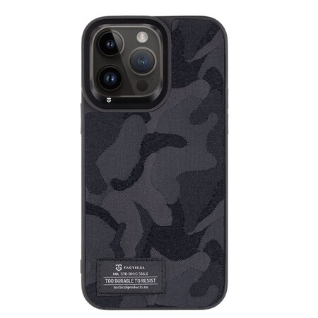 Tactical Camo Troop Kryt pro Apple iPhone 14 Pro Max Black