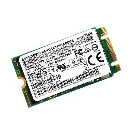 Lite-On 16GB M.2 SATA SSD 2242