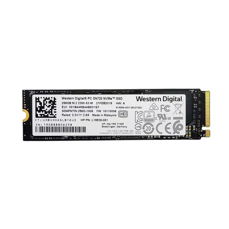 WD 256GB M.2 NVMe SSD 2280