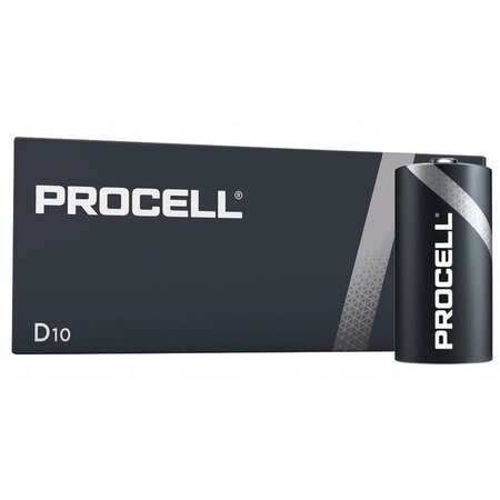 Baterie Duracell Procell Intense D, LR20, velké mono, AM1, XL, BA3030, MN1300, 813, E95, LR20N, 13A, 1,5V, 10 ks