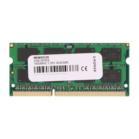 2-Power 4GB DDR3L 1600MHz 1.35V SoDIMM