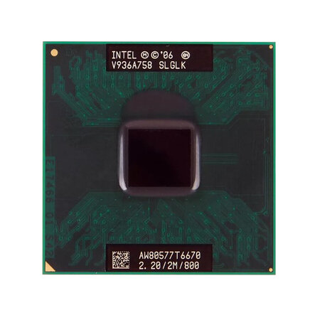 Processor Intel Core 2 Duo T6670 2,20 GHz