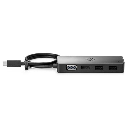 HP USB-C Travel Hub (TPA-A601H) - černá