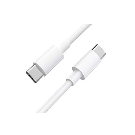 High Quality datový kabel USB-C, Fast Charge, 65W, 3.0A, 1m - bílá