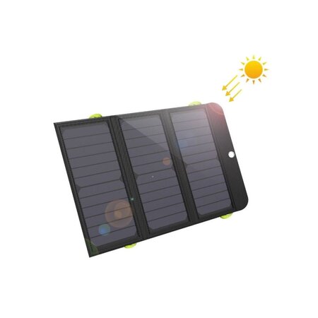 Solární Přenosná Nabíječka (rozkládací panel) Allpowers, 21W - 6 000 mAh