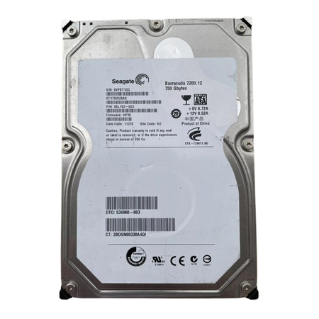 Seagate HDD 3,5" - 750GB, ST3750528AS