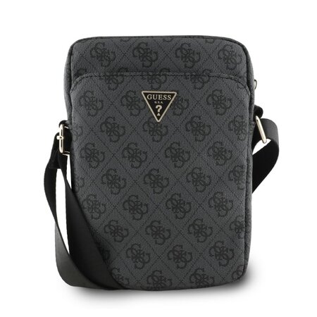 Guess PU 4G Triangle Logo Taška 8" Černá