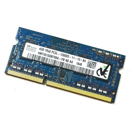 SK Hynix 4GB DDR3 PC3L-12800S 1600 MHz CL11 SODIMM