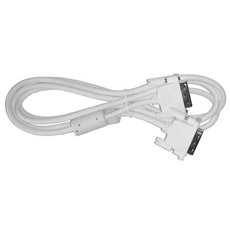 Propojovací kabel DVI 1,8 m, bílý