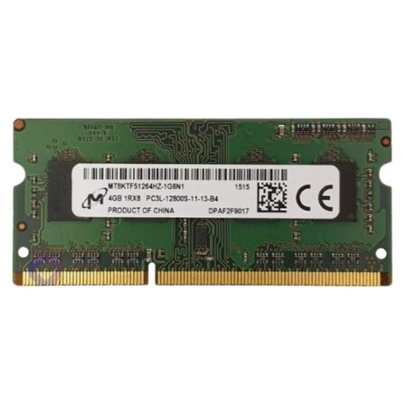 Micron 4GB DDR3L PC12800 1600MHz SODIMM CL11