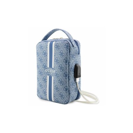 Pouch GUESS 4G Printed Stripes Blue