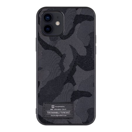 Tactical Camo Troop Kryt pro Apple iPhone 12/12 Pro Black