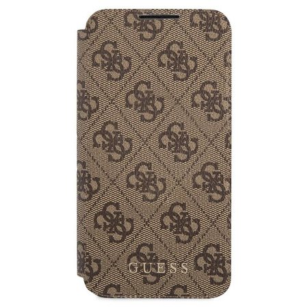 Guess 4G Book Pouzdro pro Samsung Galaxy S22+ Brown