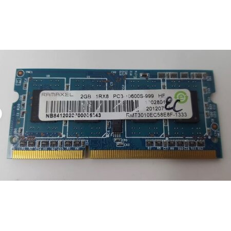 Ramaxel 2GB DDR3 PC10600 1333MHz SODIMM CL9