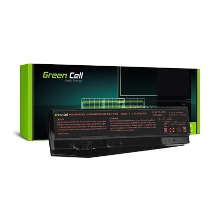 Green Cell N850BAT-6 Baterie pro notebooky Clevo N850 - 4400mAh