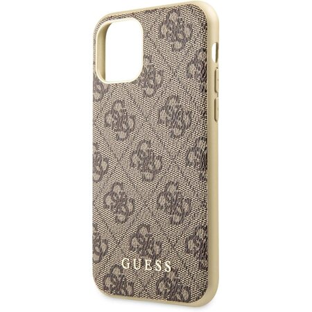 Guess Charms Hard Case 4G Brown pro iPhone XR