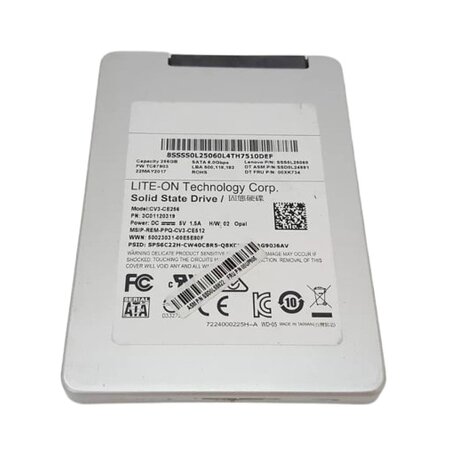 Lite-On SSD 256GB 2.5" SATA