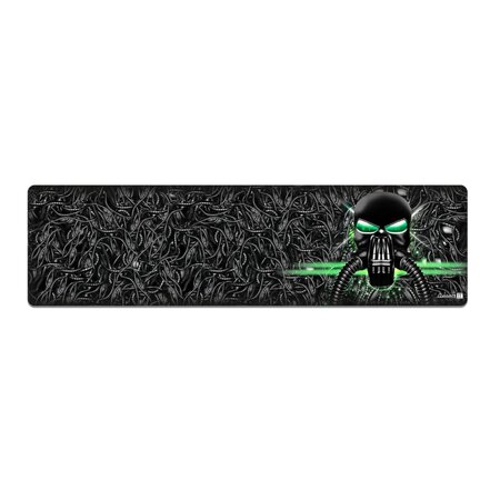 Connect IT Battle Rnbw podložka pod klávesnici a myš, vel. L (886 x 245 mm) - černá