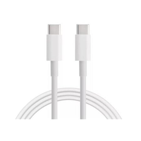 Bulk propojovací kabel USB-C - USB-C, 2m, bílá