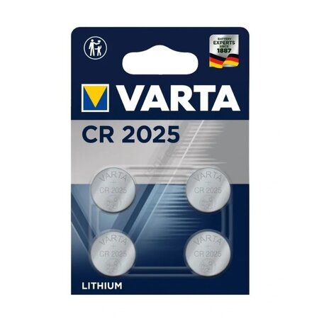 Varta CR 2025 Baterie 4ks