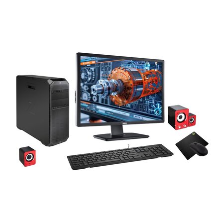 PC sestava HP Z6 G4 Workstation + 24“ Dell UltraSharp + příslušenství