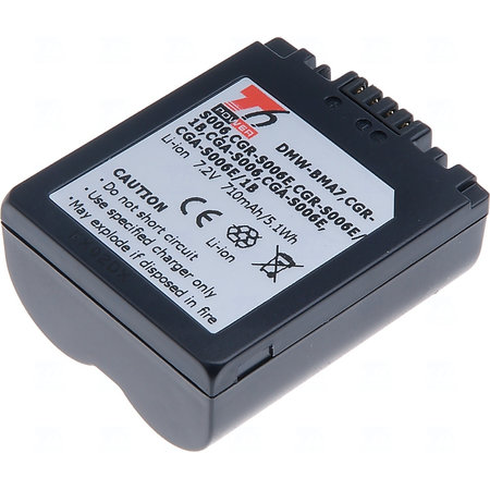 Baterie T6 Power CGA-S006, CGA-S006E, CGA-S006A/1B, CGA-S006E/1B, CGR-S006, CGR-S006E, CGR-S006E/1B, DMW-BMA7, BP-DC5-E, BP-DC5-J, BP-DC5-U