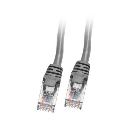 DeTech LAN kabel Cat:6 LAN - LAN, 3m - černá