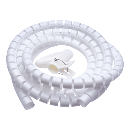 Connect IT Trubice pro vedení kabelů Winder, 2.5m x 20mm - bílá