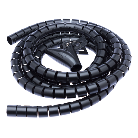 Connect IT Trubice pro vedení kabelů Winder, 2.5m x 20mm - černá