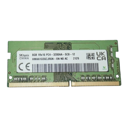 SK Hynix 8GB DDR4 PC4-3200AA 3200 MHz CL22 SODIMM