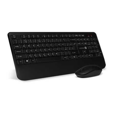 Connect IT Combo bezdrátová klávesnice + myš (+1x AAA +1x AA baterie) CZ/SK - černá